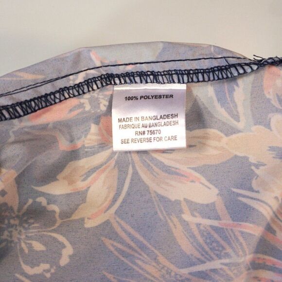 MBX Premium Goods Mens Swim Trunks Floral Flex Fit Elastic Waist Drawstring Sz L - Picture 5 of 7